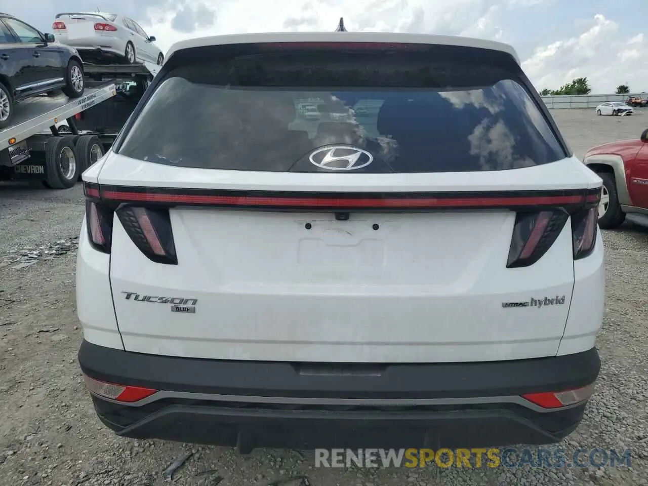 6 Photograph of a damaged car KM8JBCA1XNU022364 HYUNDAI TUCSON 2022