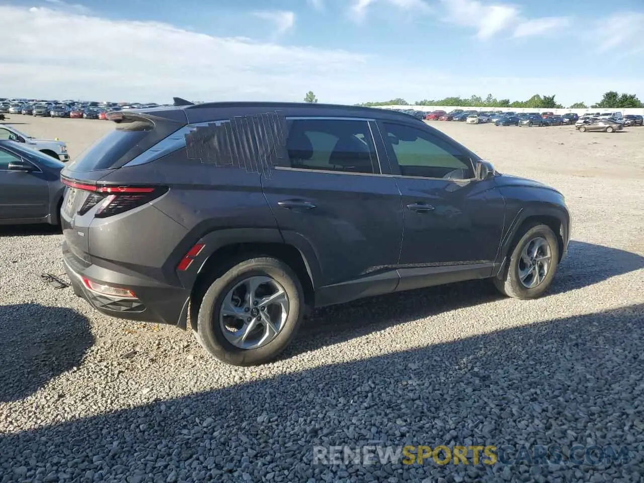 3 Photograph of a damaged car KM8JBCAE2NU065874 HYUNDAI TUCSON 2022