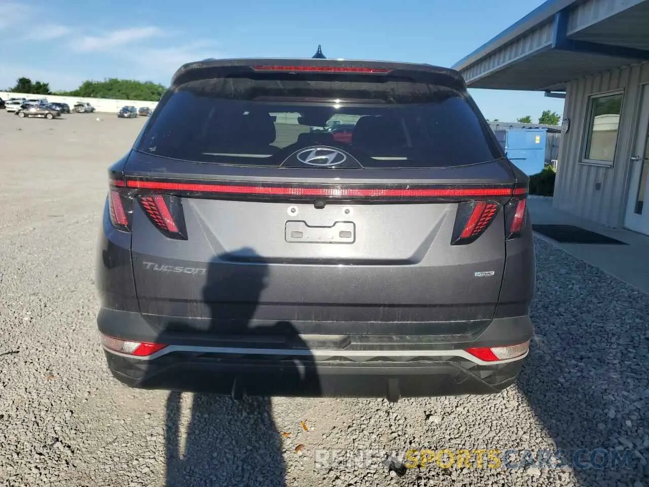 6 Photograph of a damaged car KM8JBCAE2NU065874 HYUNDAI TUCSON 2022