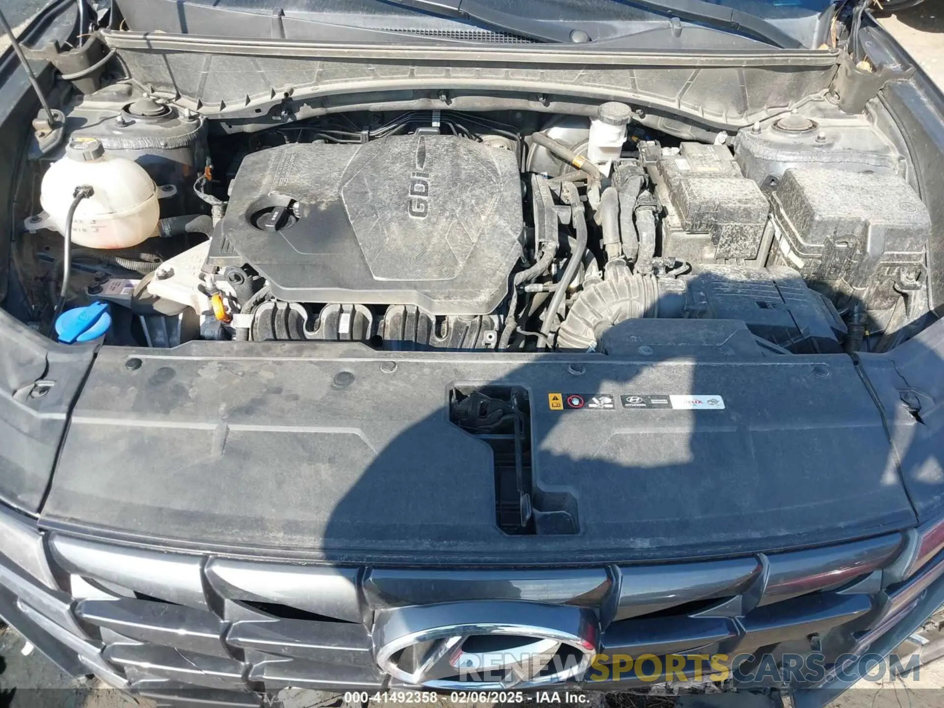 10 Фотография поврежденного автомобиля KM8JBCAE4NU033380 HYUNDAI TUCSON 2022