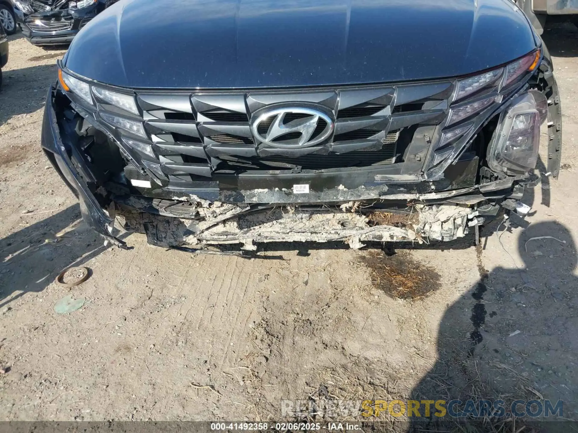 6 Фотография поврежденного автомобиля KM8JBCAE4NU033380 HYUNDAI TUCSON 2022