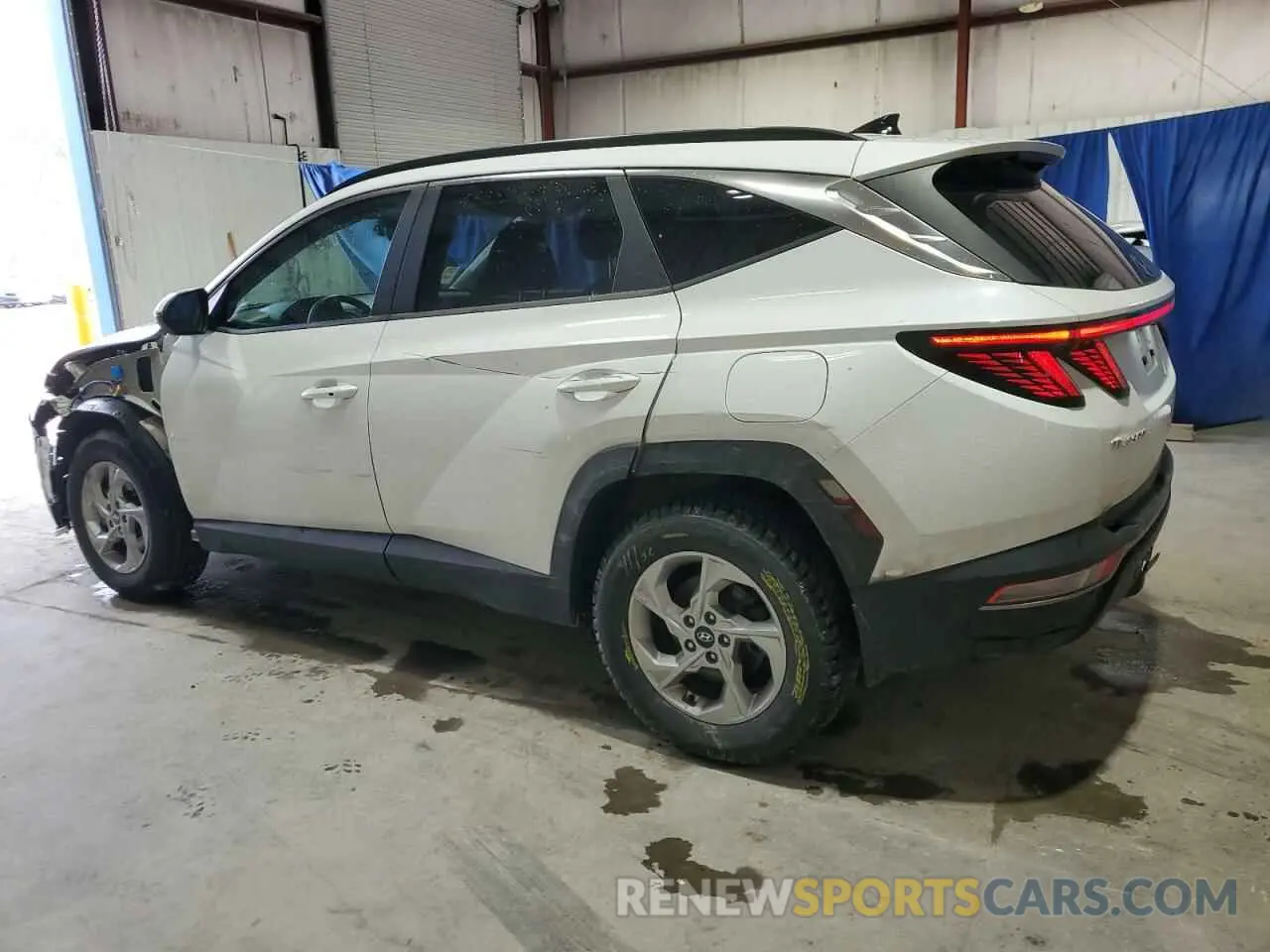2 Фотография поврежденного автомобиля KM8JBCAE6NU066526 HYUNDAI TUCSON 2022