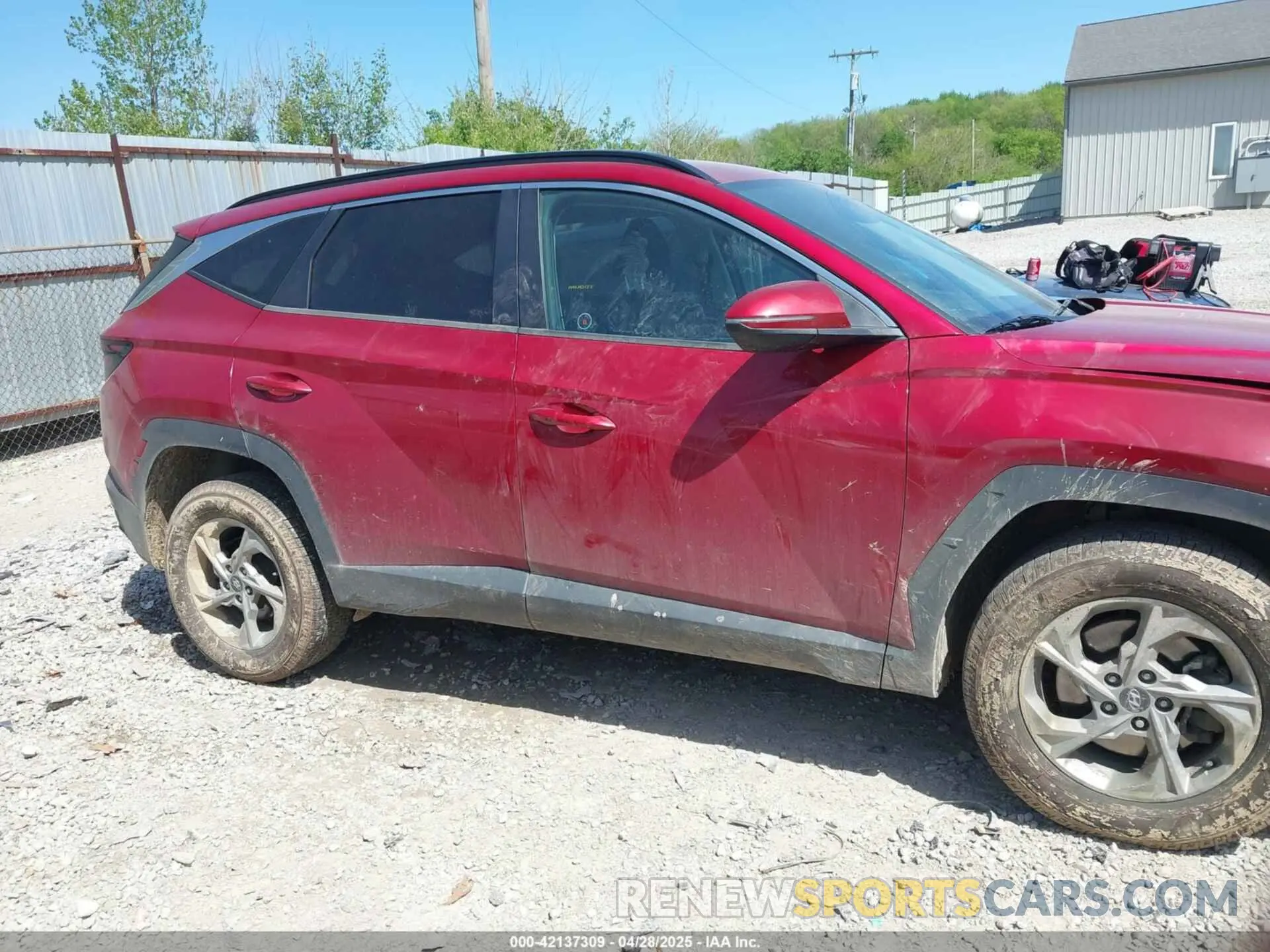 13 Фотография поврежденного автомобиля KM8JBCAE9NU041894 HYUNDAI TUCSON 2022