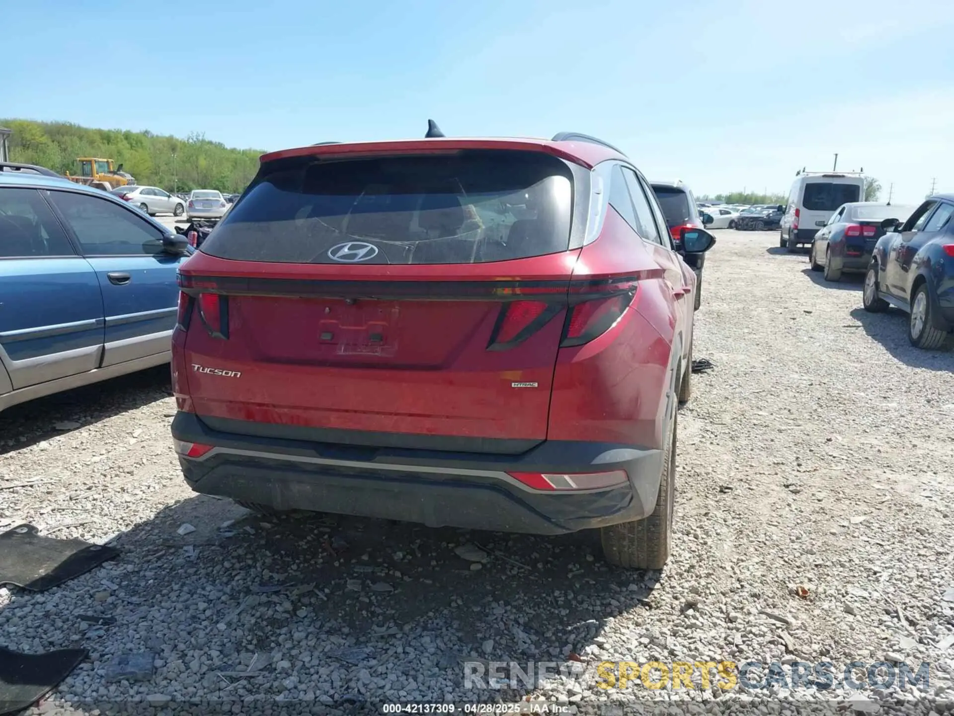 16 Фотография поврежденного автомобиля KM8JBCAE9NU041894 HYUNDAI TUCSON 2022