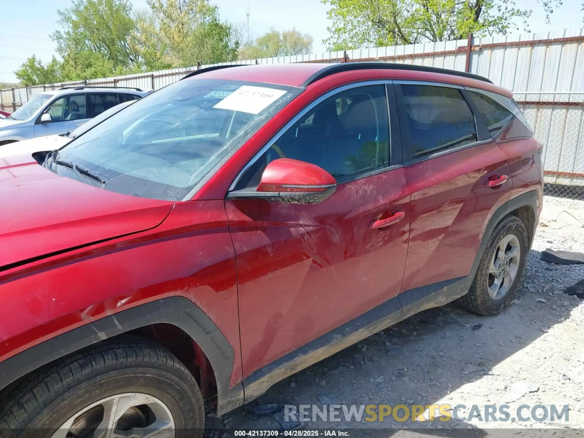 6 Фотография поврежденного автомобиля KM8JBCAE9NU041894 HYUNDAI TUCSON 2022