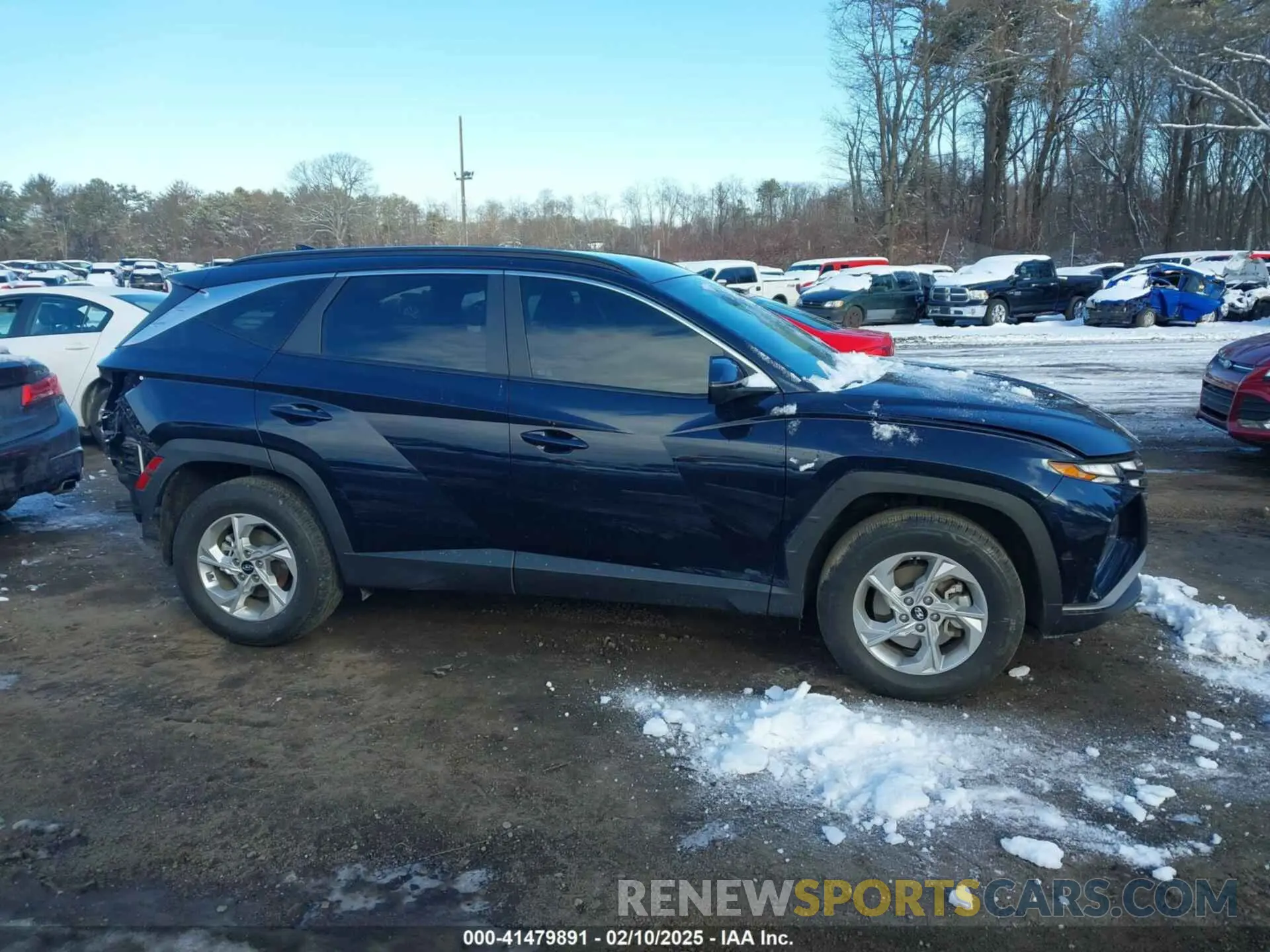 13 Photograph of a damaged car KM8JBCAEXNU167035 HYUNDAI TUCSON 2022