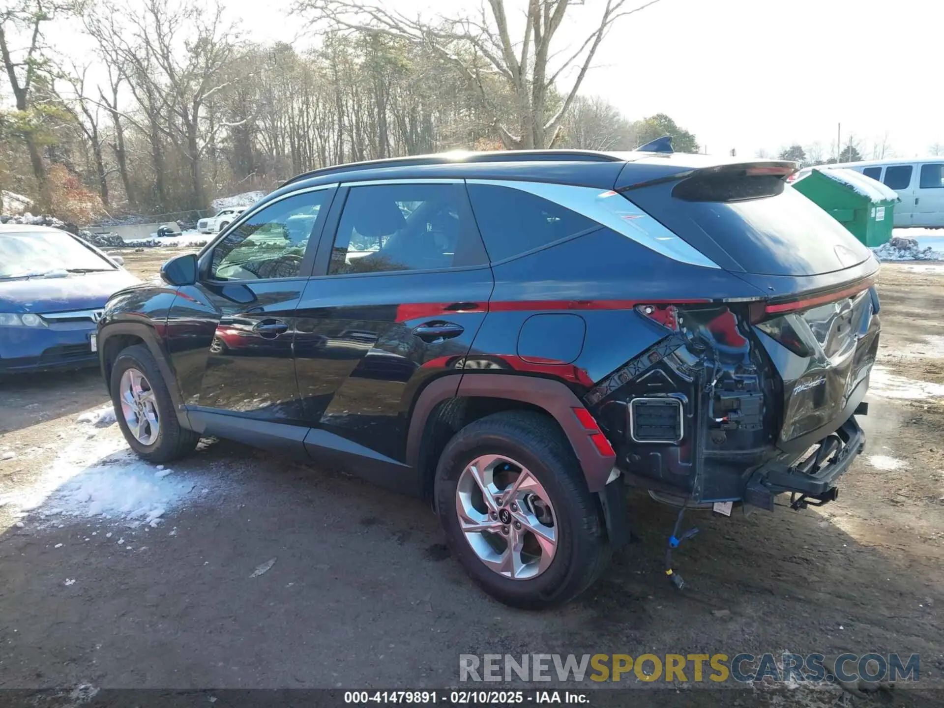 14 Photograph of a damaged car KM8JBCAEXNU167035 HYUNDAI TUCSON 2022