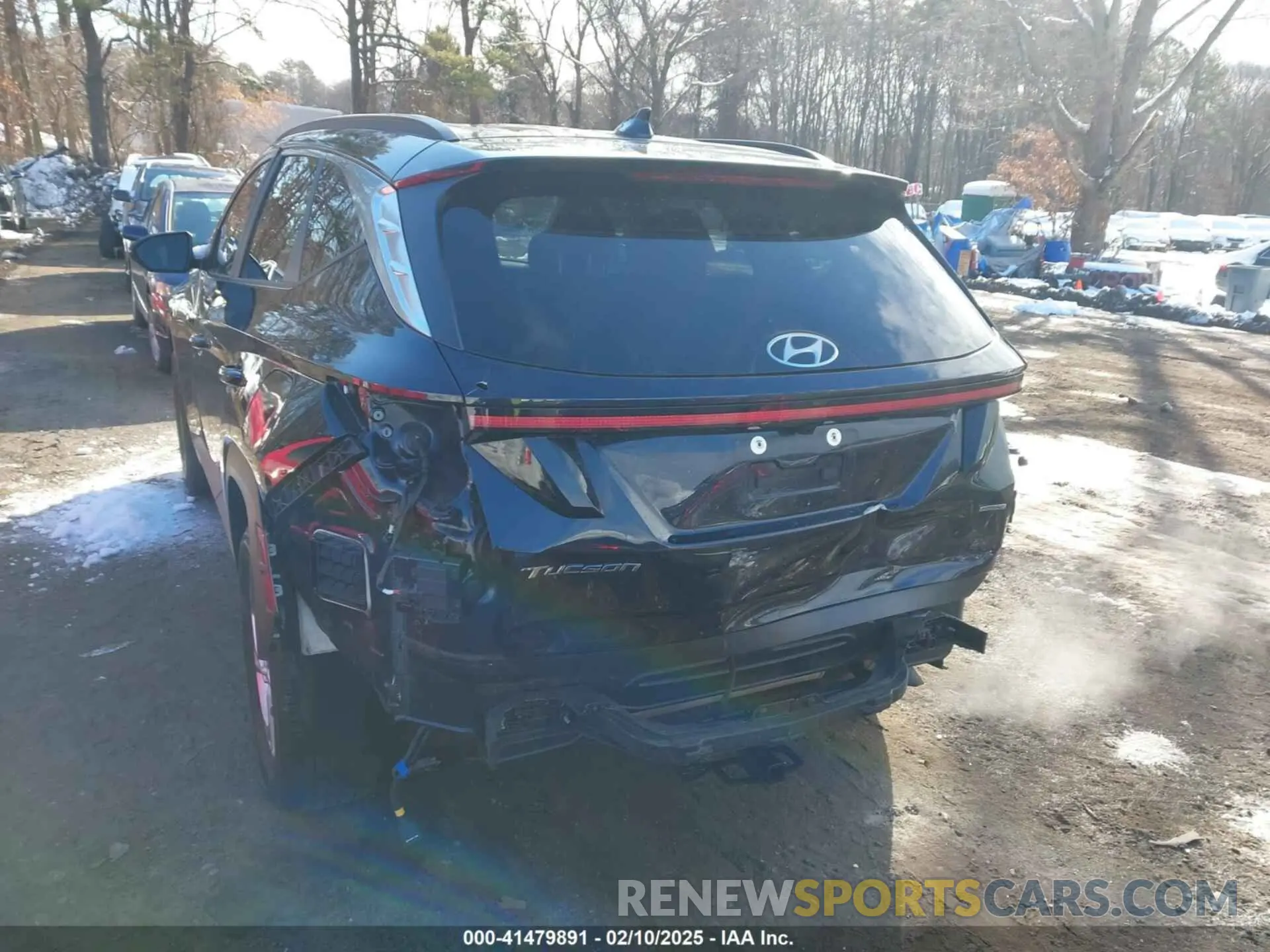 16 Photograph of a damaged car KM8JBCAEXNU167035 HYUNDAI TUCSON 2022