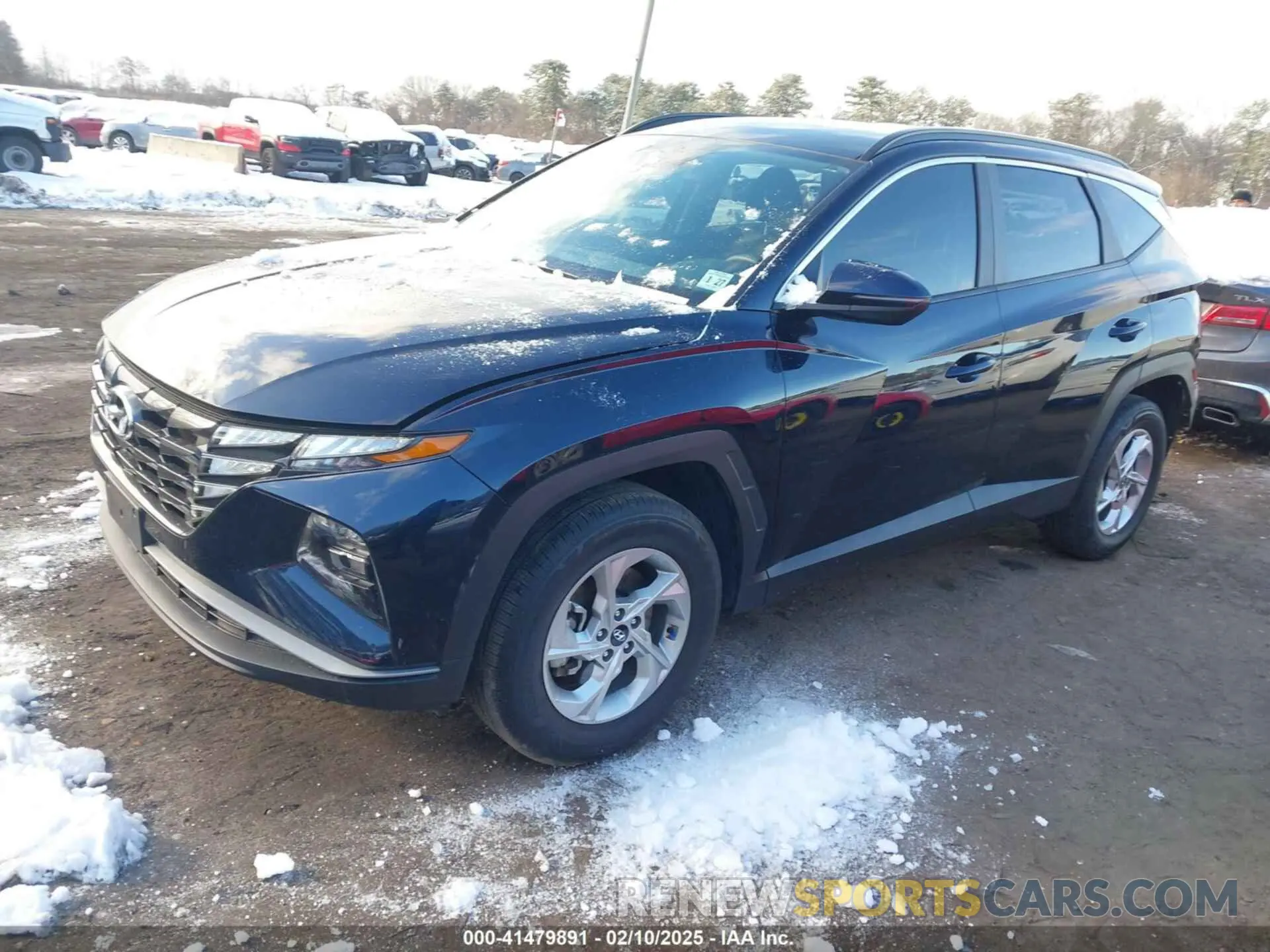 2 Photograph of a damaged car KM8JBCAEXNU167035 HYUNDAI TUCSON 2022