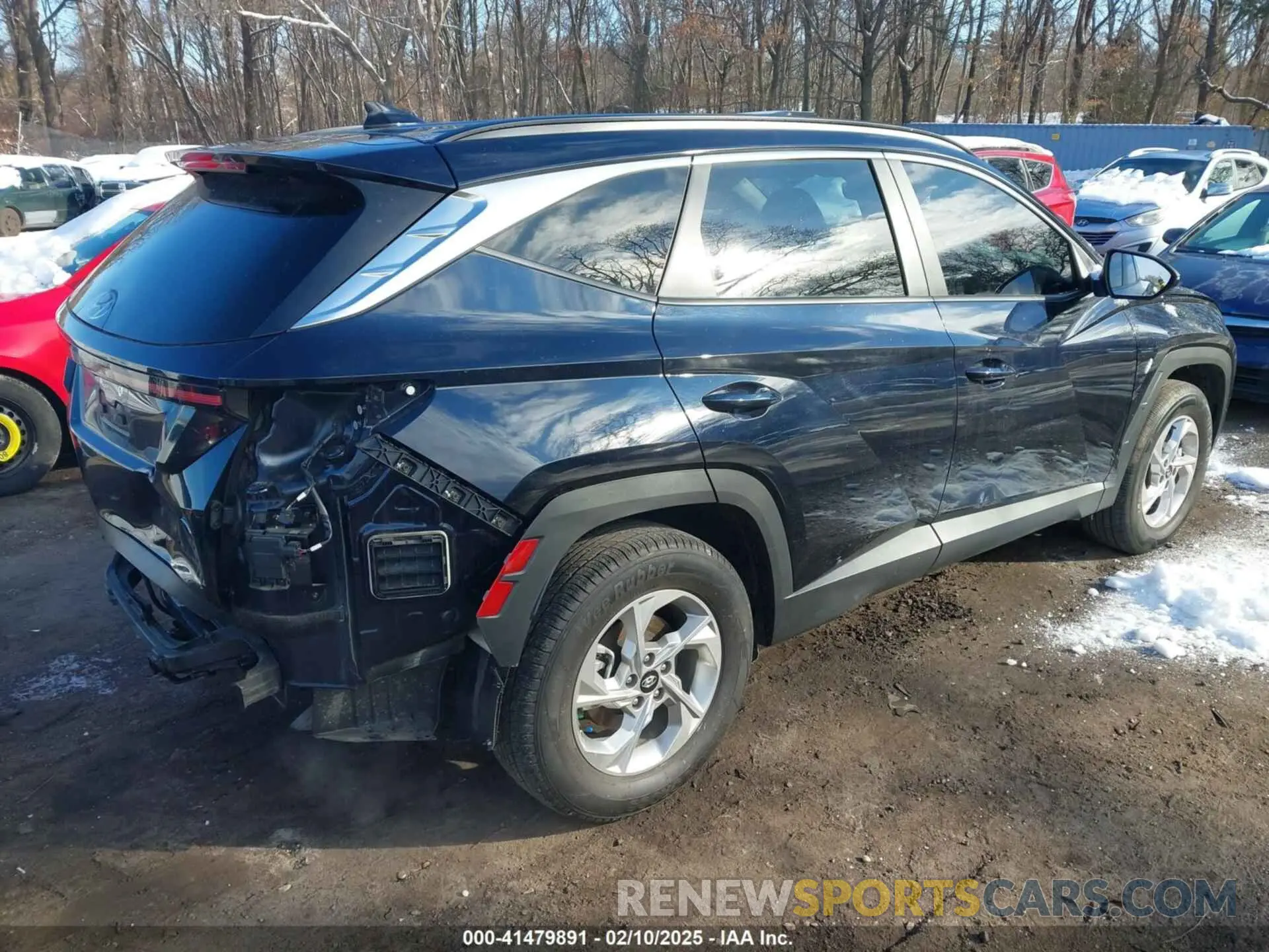 4 Photograph of a damaged car KM8JBCAEXNU167035 HYUNDAI TUCSON 2022