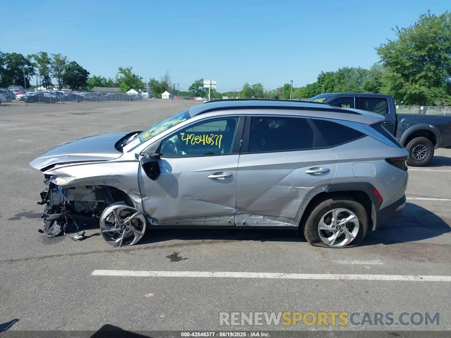 14 Фотография поврежденного автомобиля KM8JBCAEXNU170081 HYUNDAI TUCSON 2022