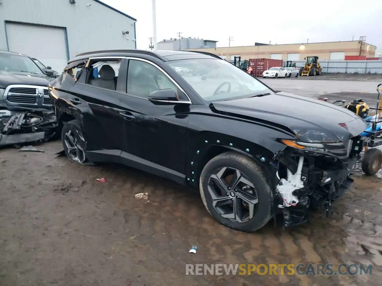 4 Фотография поврежденного автомобиля KM8JCCA19NU044238 HYUNDAI TUCSON 2022