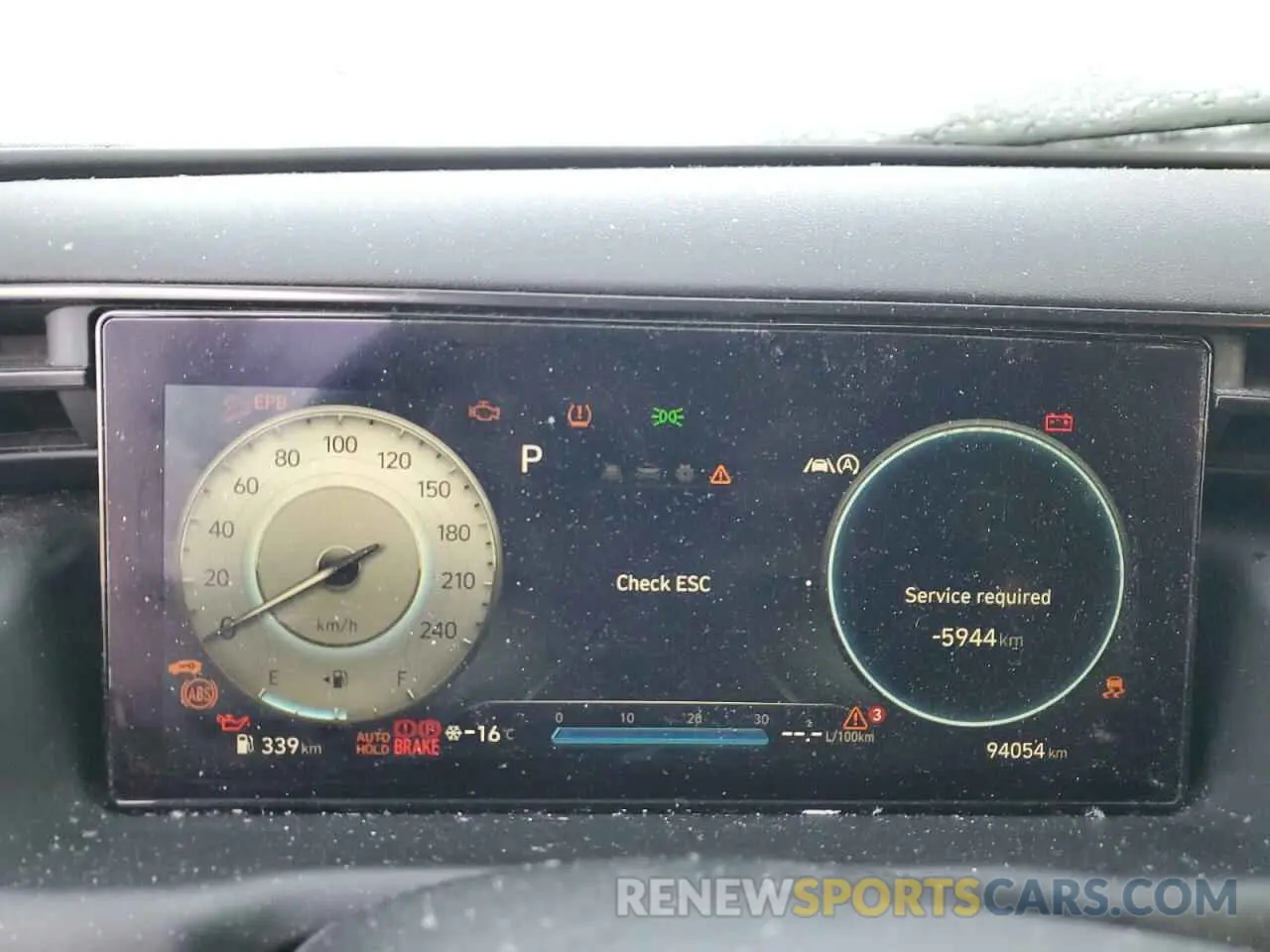 9 Photograph of a damaged car KM8JCCAE5NU094976 HYUNDAI TUCSON 2022