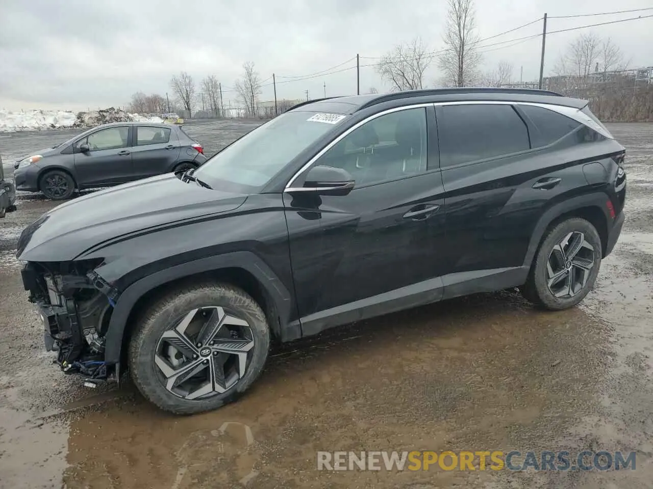 1 Photograph of a damaged car KM8JDDA24NU070208 HYUNDAI TUCSON 2022