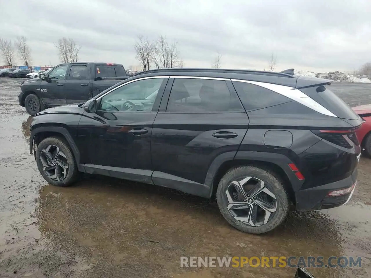 2 Photograph of a damaged car KM8JDDA24NU070208 HYUNDAI TUCSON 2022