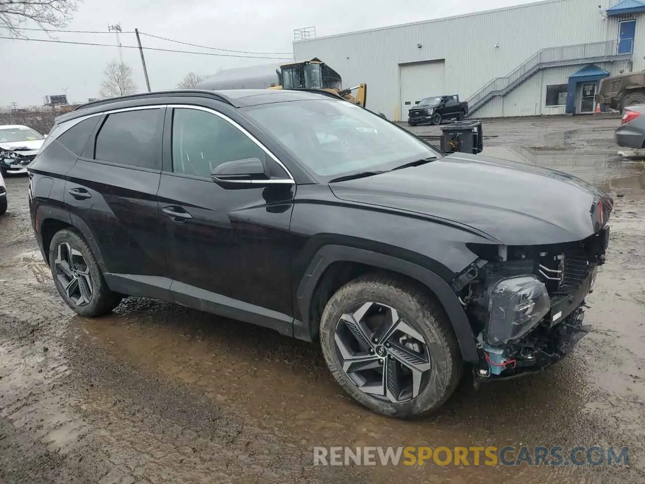4 Photograph of a damaged car KM8JDDA24NU070208 HYUNDAI TUCSON 2022
