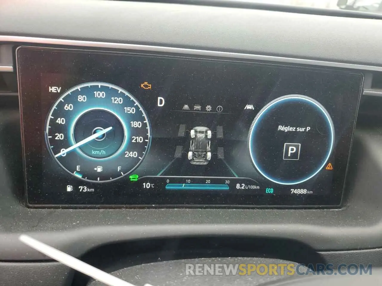 9 Photograph of a damaged car KM8JDDA24NU070208 HYUNDAI TUCSON 2022