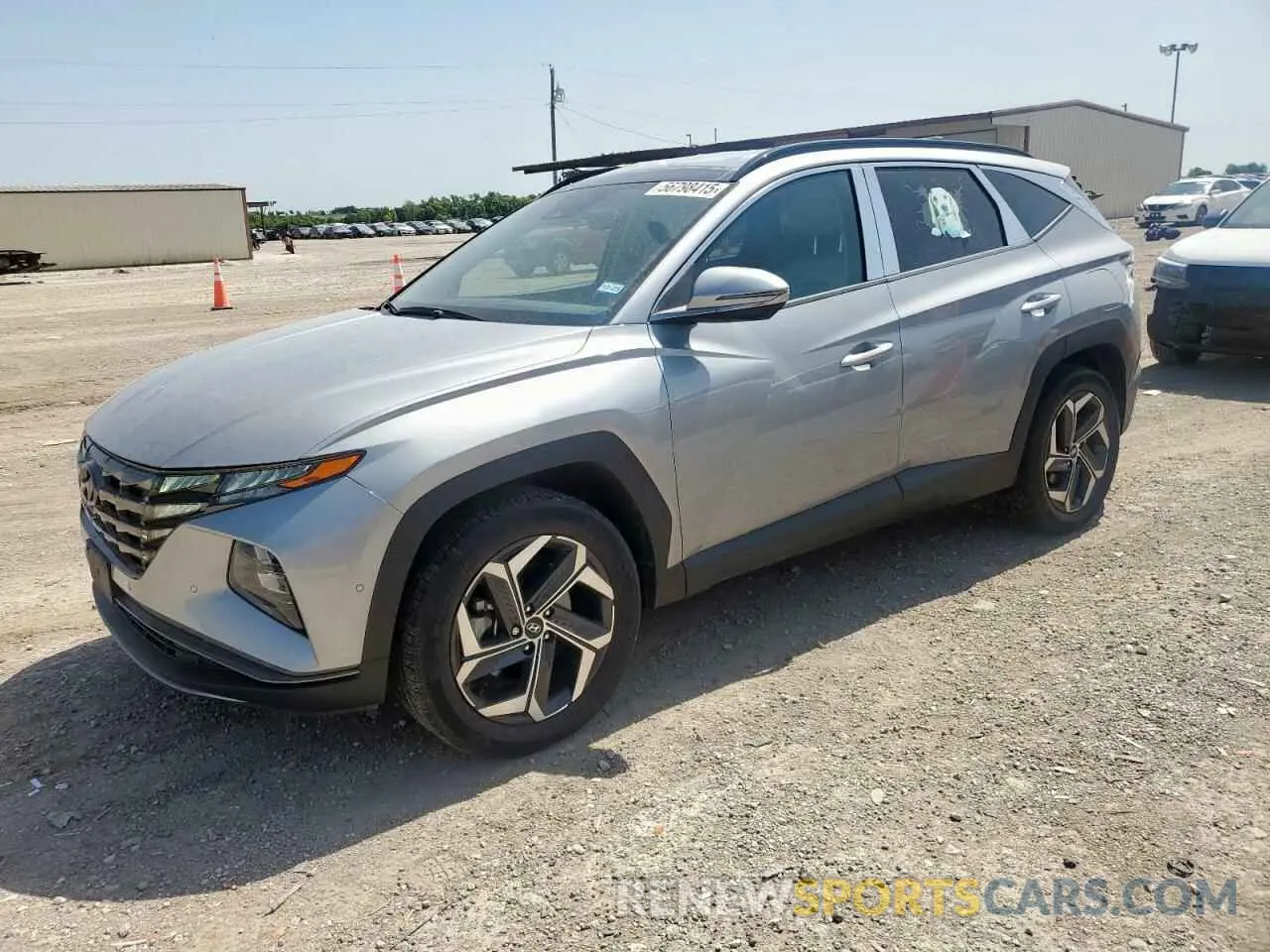 1 Photograph of a damaged car KM8JECA13NU033777 HYUNDAI TUCSON 2022