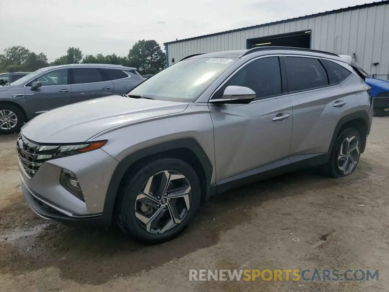 1 Photograph of a damaged car KM8JECA14NU068490 HYUNDAI TUCSON 2022
