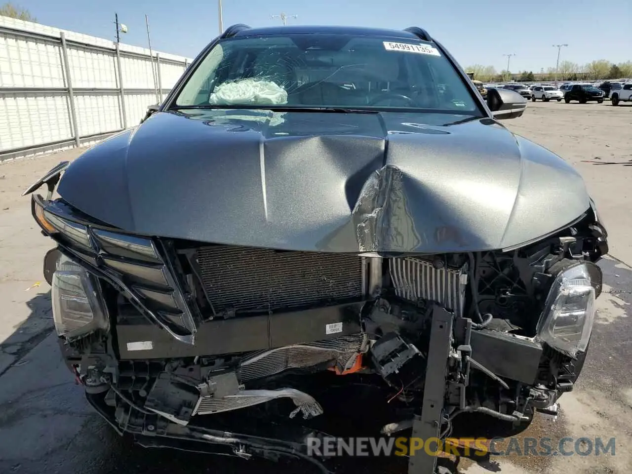 5 Photograph of a damaged car KM8JECA14NU072782 HYUNDAI TUCSON 2022