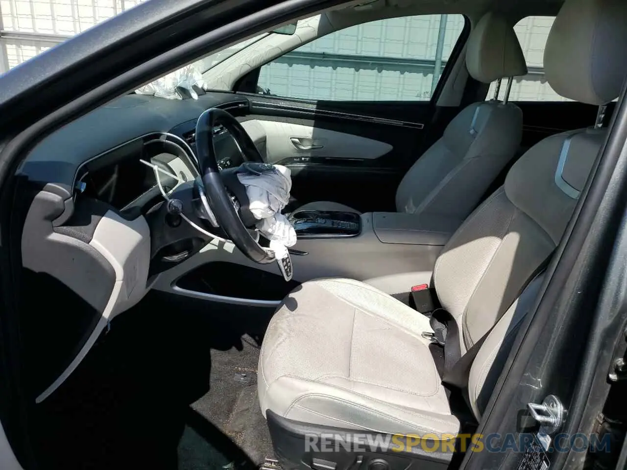 7 Photograph of a damaged car KM8JECA14NU072782 HYUNDAI TUCSON 2022