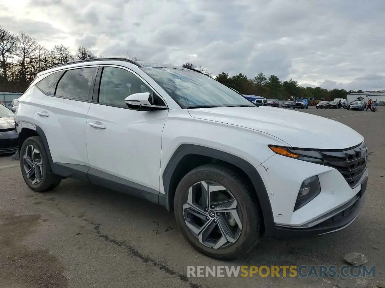 4 Photograph of a damaged car KM8JECA15NU076095 HYUNDAI TUCSON 2022