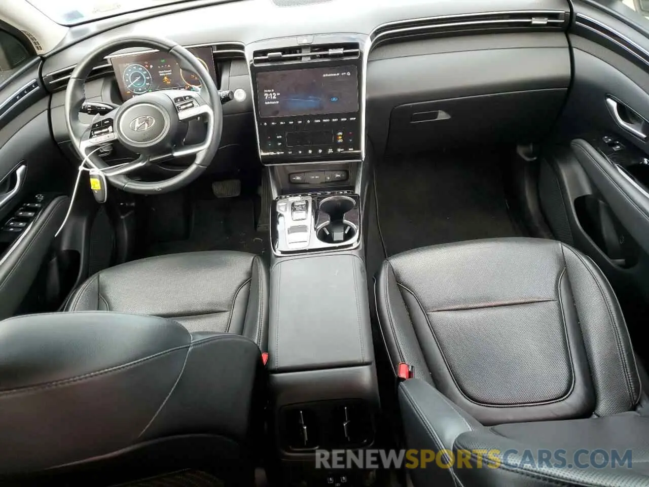 8 Photograph of a damaged car KM8JECA15NU076095 HYUNDAI TUCSON 2022