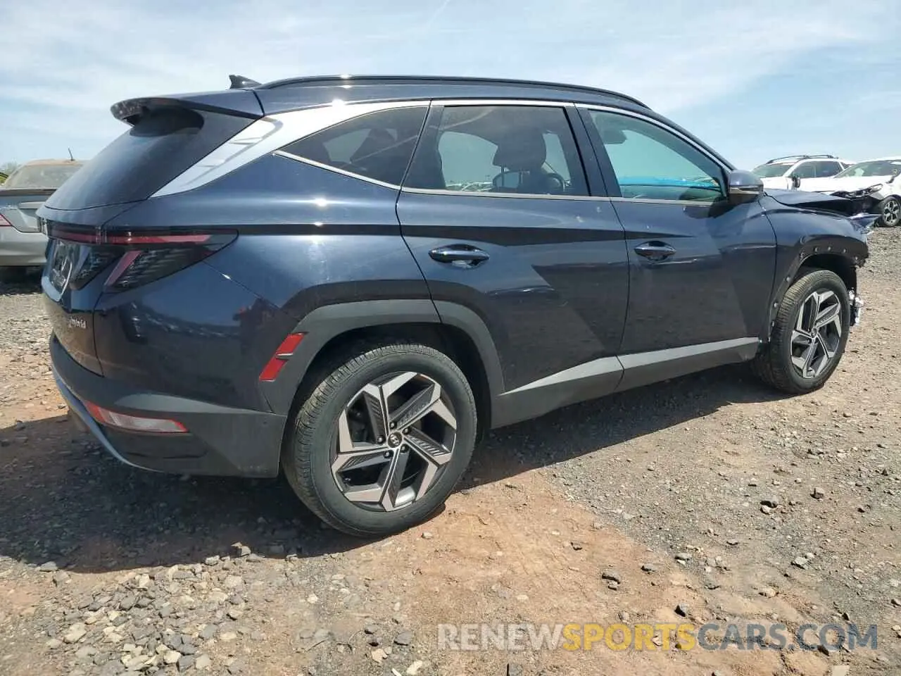 3 Photograph of a damaged car KM8JECA1XNU032304 HYUNDAI TUCSON 2022