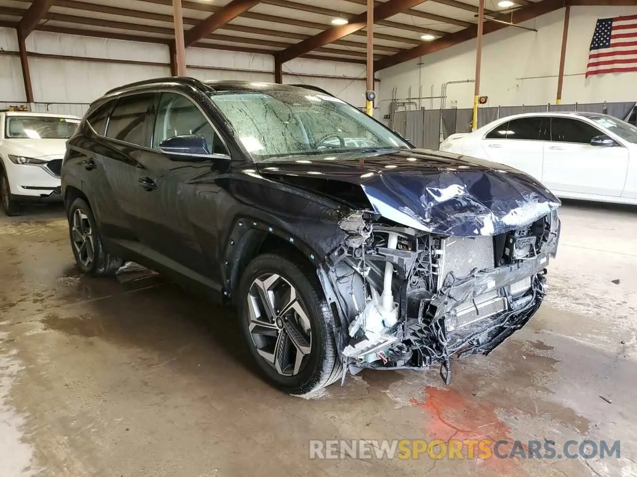 4 Photograph of a damaged car KM8JECA1XNU032304 HYUNDAI TUCSON 2022