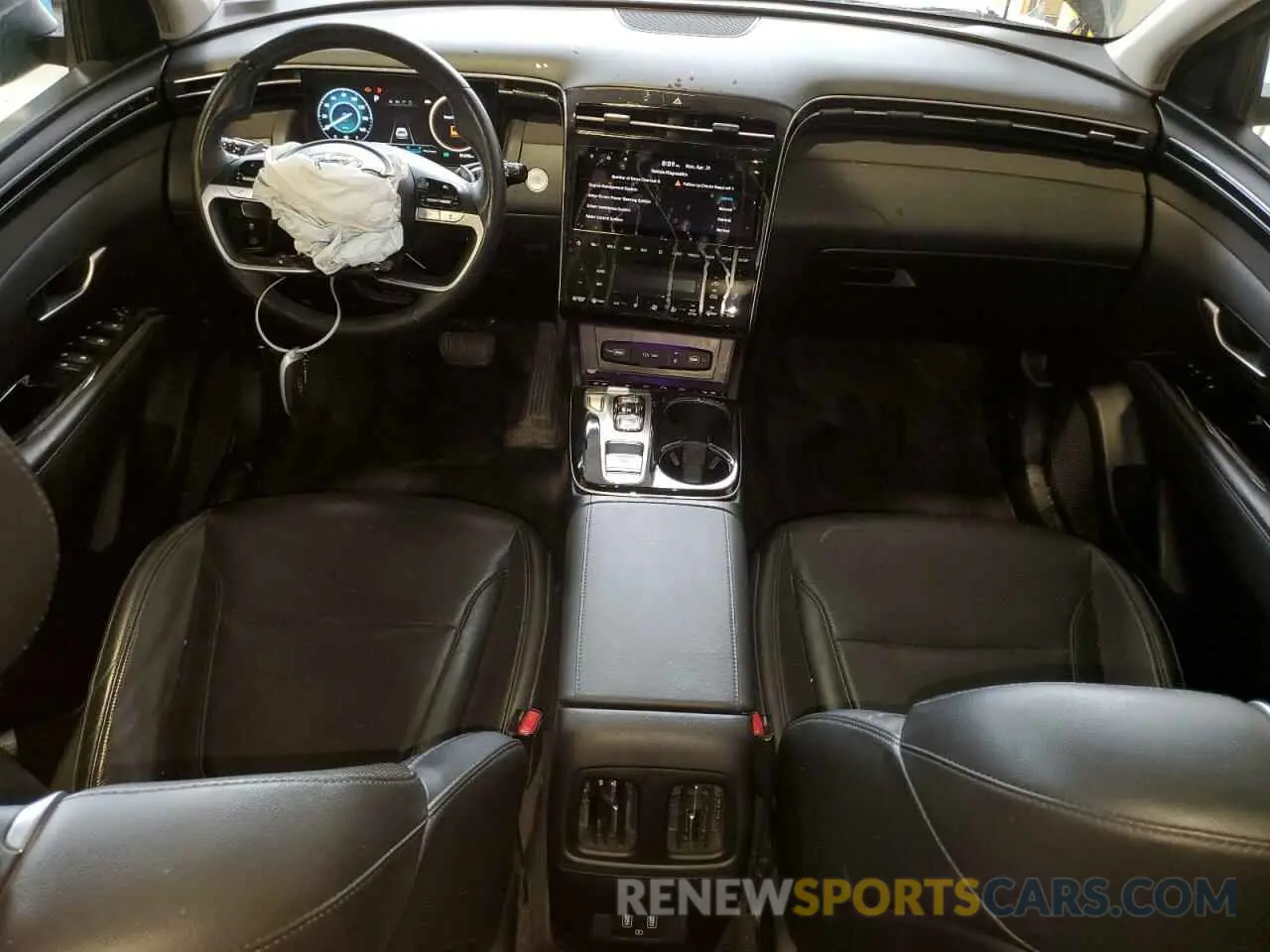 8 Photograph of a damaged car KM8JECA1XNU032304 HYUNDAI TUCSON 2022