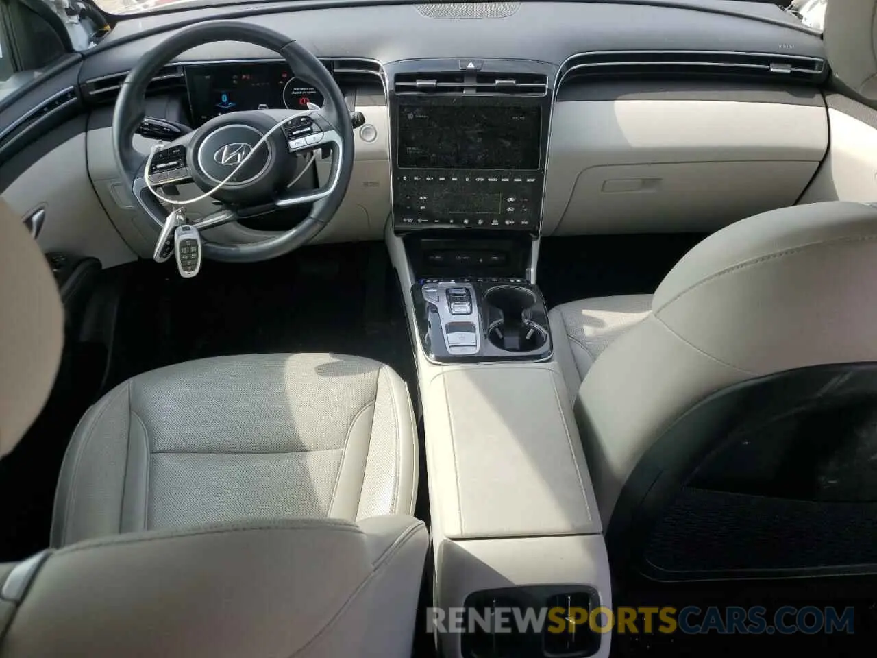 8 Photograph of a damaged car KM8JECA1XNU033288 HYUNDAI TUCSON 2022