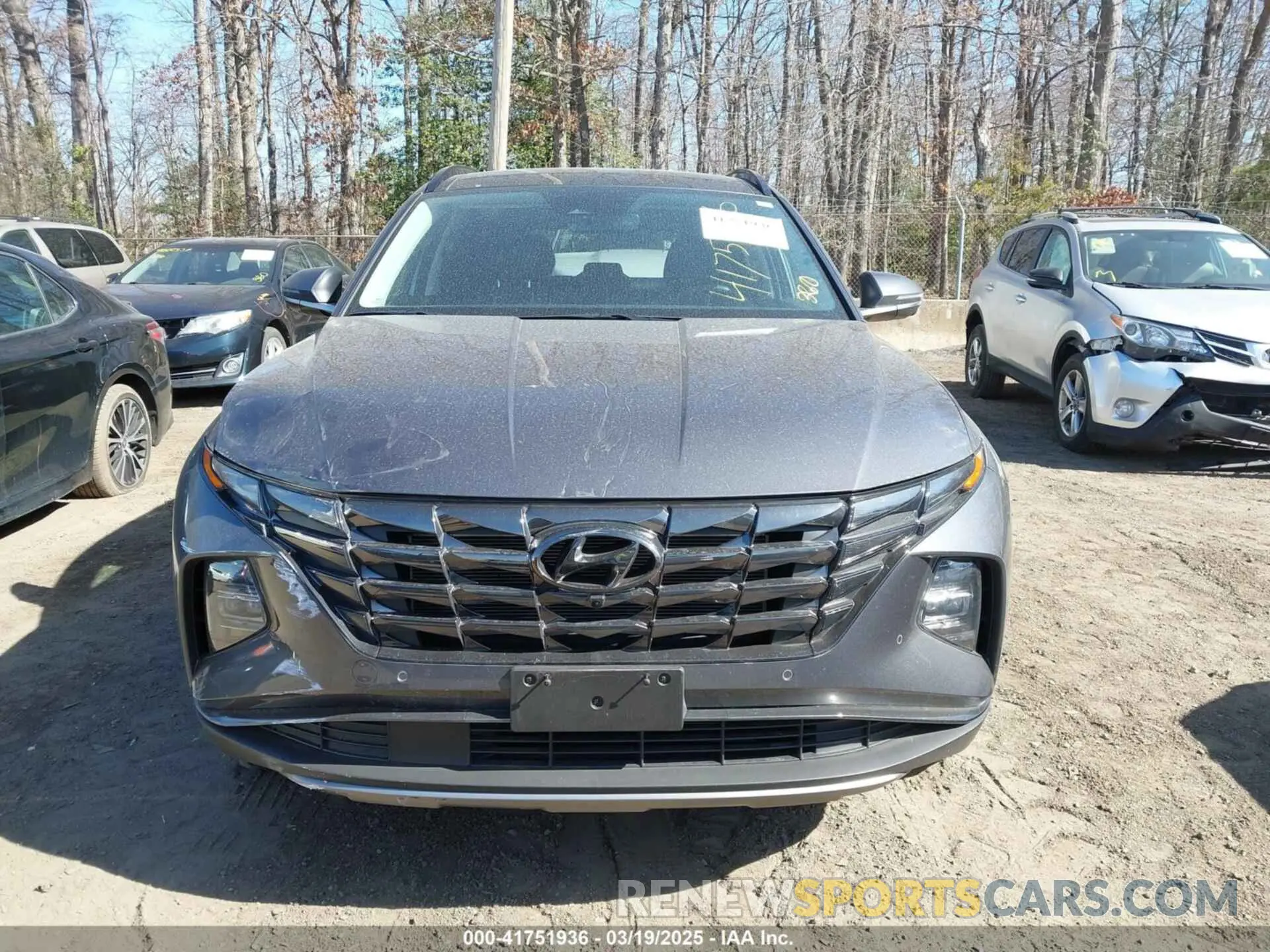 12 Photograph of a damaged car KM8JECAE2NU061461 HYUNDAI TUCSON 2022