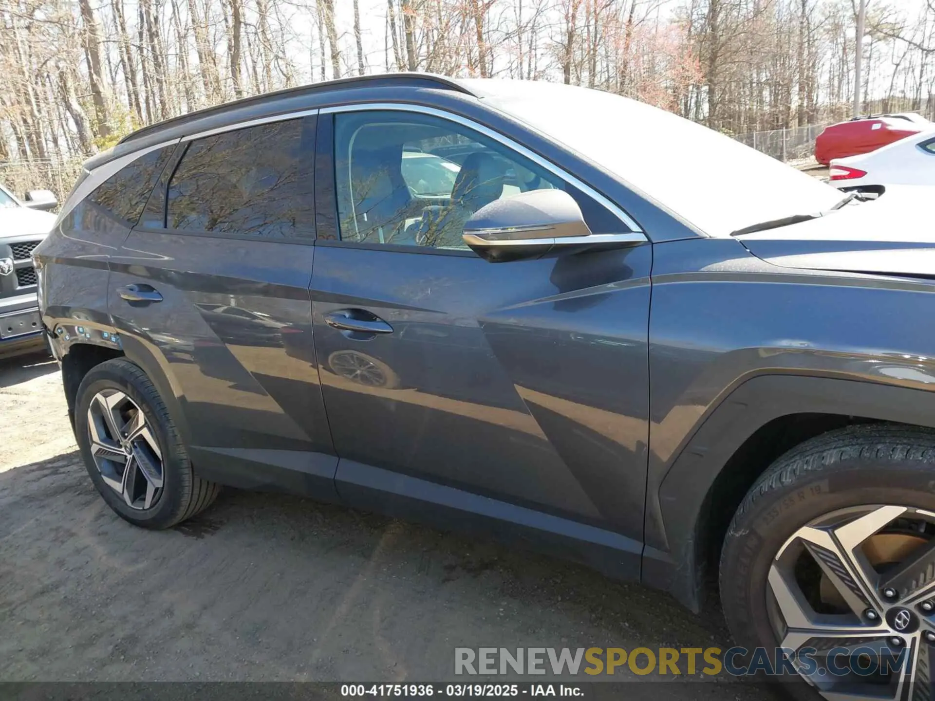 13 Photograph of a damaged car KM8JECAE2NU061461 HYUNDAI TUCSON 2022