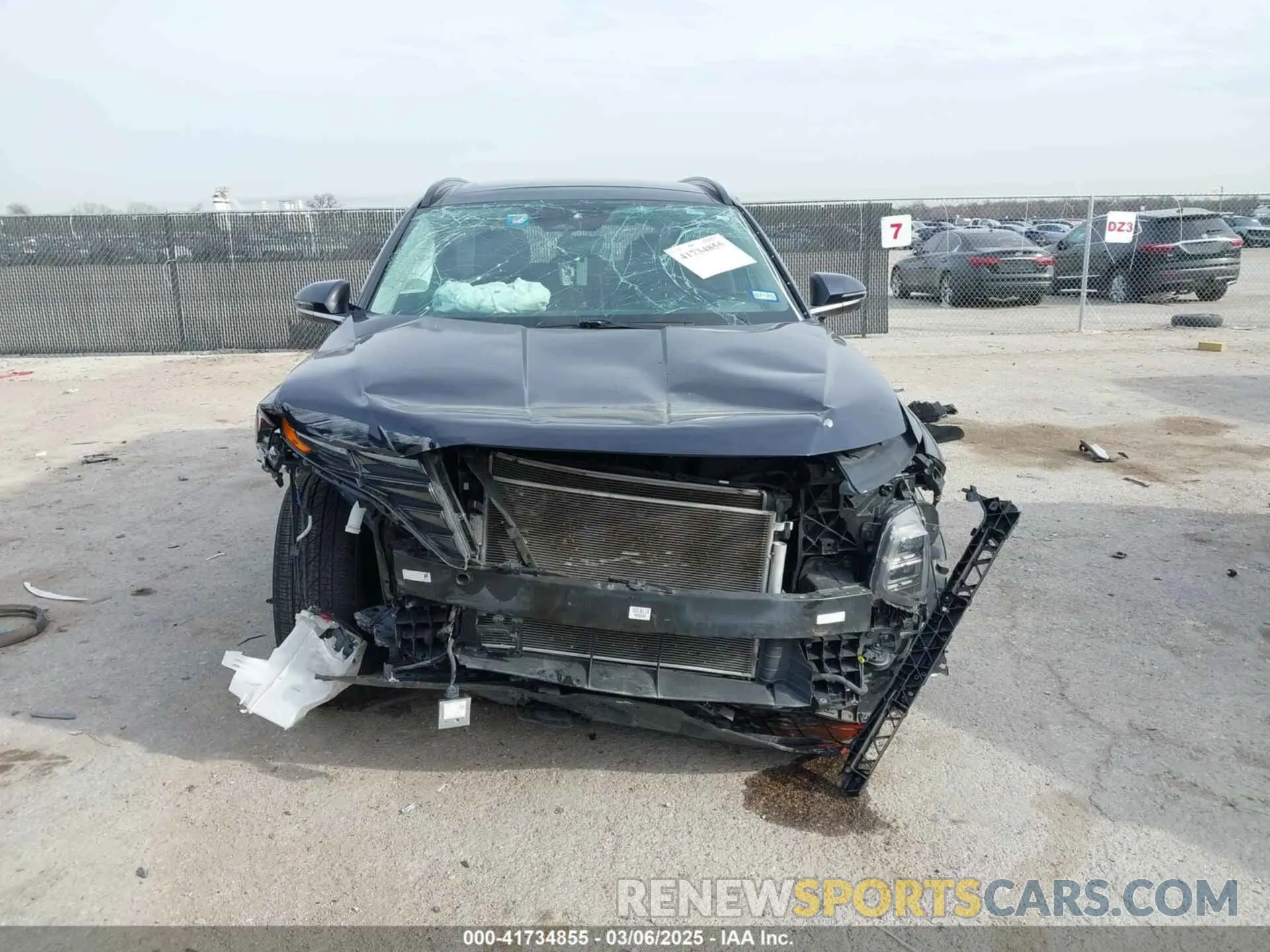 12 Photograph of a damaged car KM8JECAE7NU060192 HYUNDAI TUCSON 2022