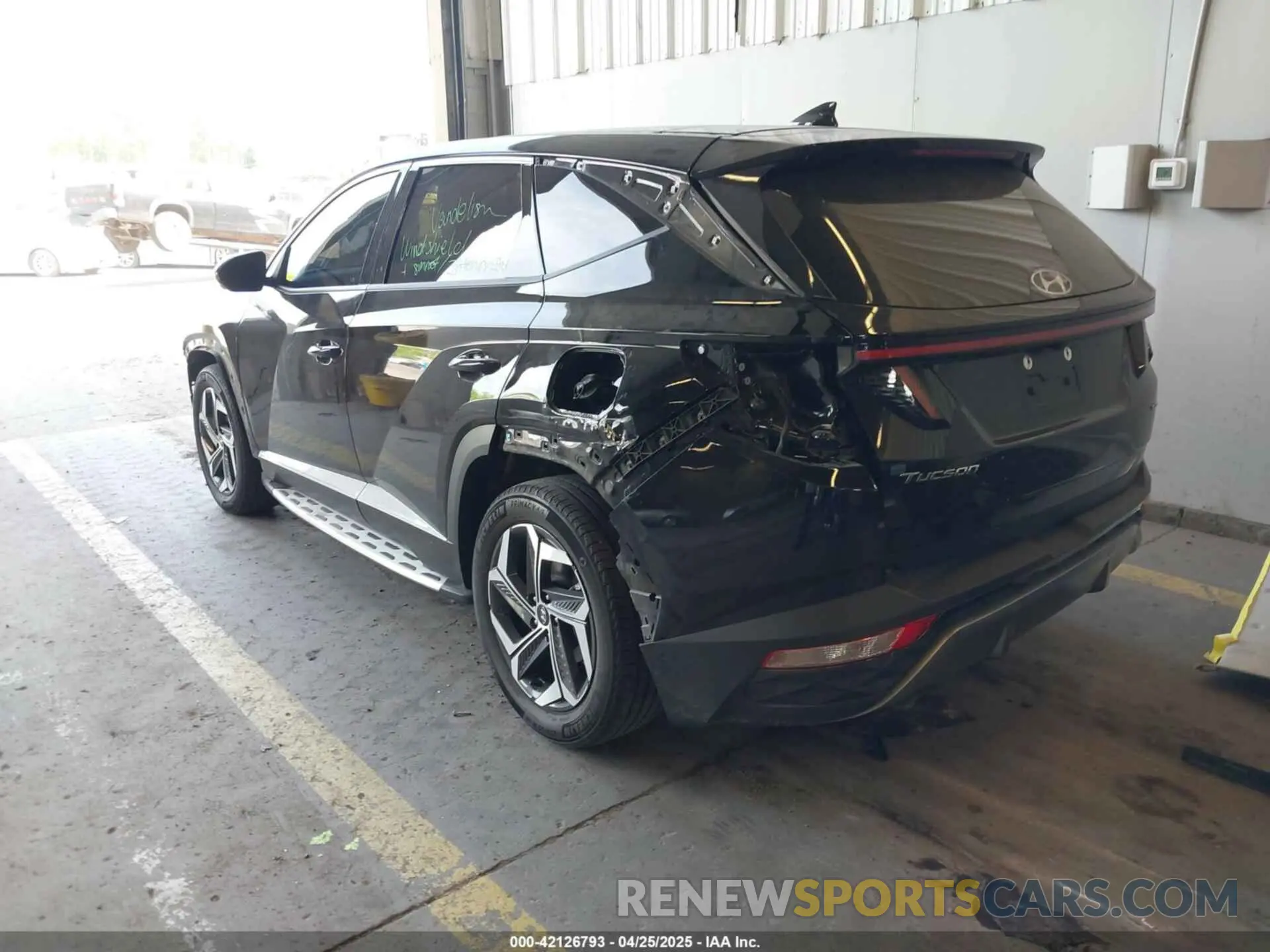 3 Photograph of a damaged car KM8JECAEXNU170699 HYUNDAI TUCSON 2022