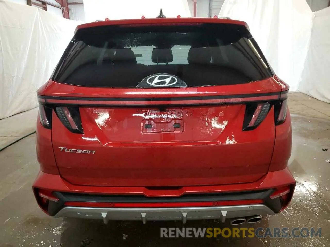 6 Photograph of a damaged car KM8JF3AE2NU156292 HYUNDAI TUCSON 2022