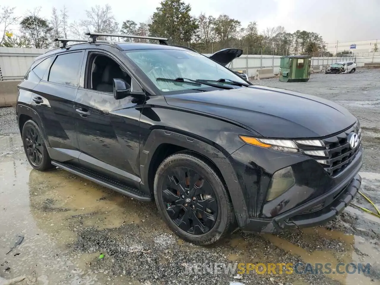 4 Photograph of a damaged car KM8JF3AE8NU149959 HYUNDAI TUCSON 2022