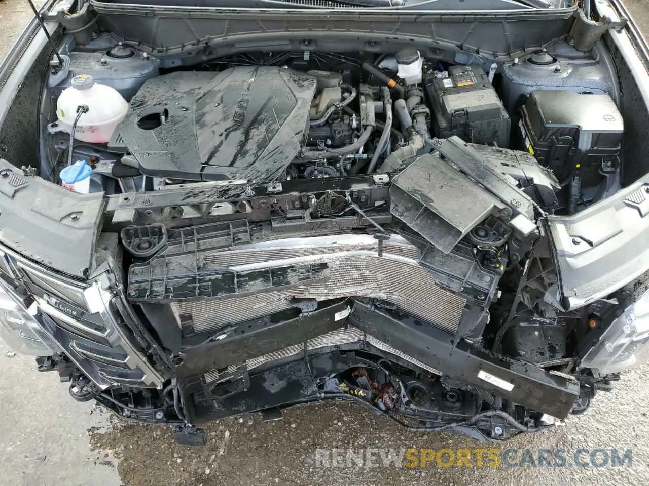 12 Фотография поврежденного автомобиля KM8JF3AE9NU149775 HYUNDAI TUCSON 2022