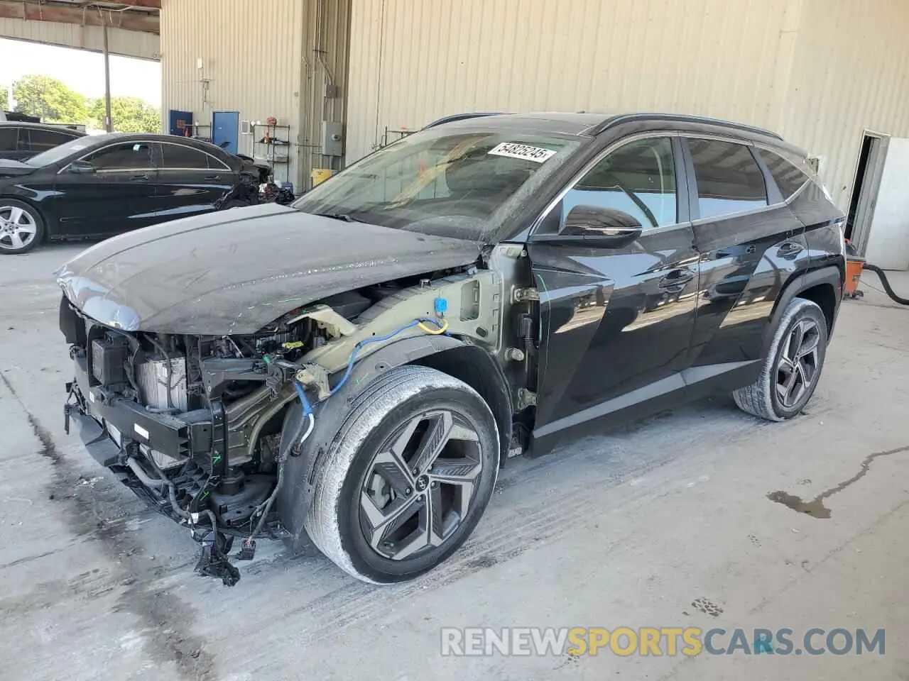 1 Photograph of a damaged car KM8JFCA11NU026792 HYUNDAI TUCSON 2022