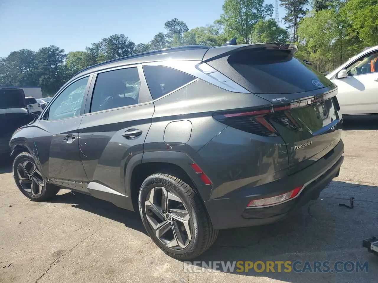 2 Photograph of a damaged car KM8JFCA12NU012397 HYUNDAI TUCSON 2022