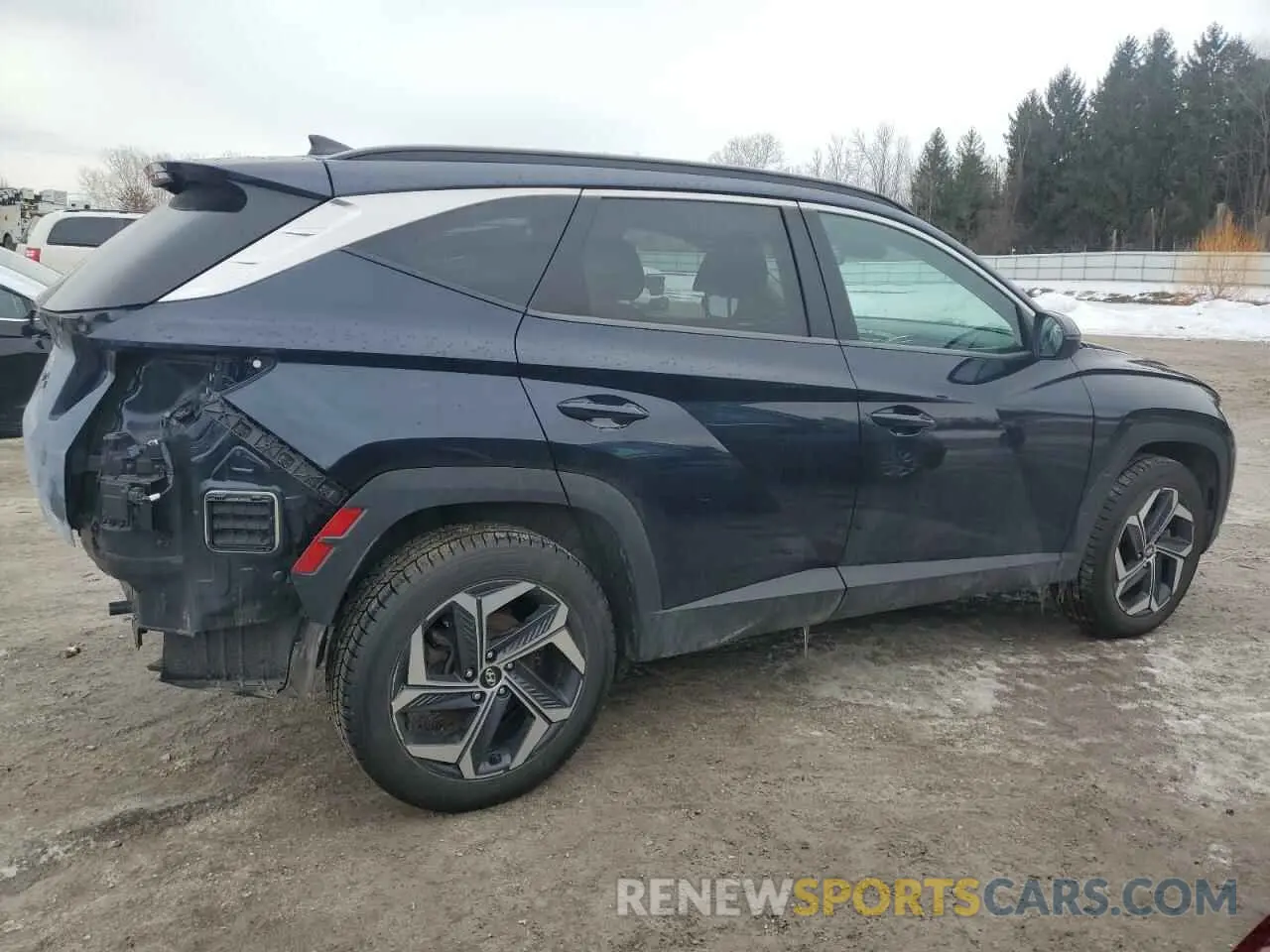 3 Фотография поврежденного автомобиля KM8JFCA13NU049605 HYUNDAI TUCSON 2022