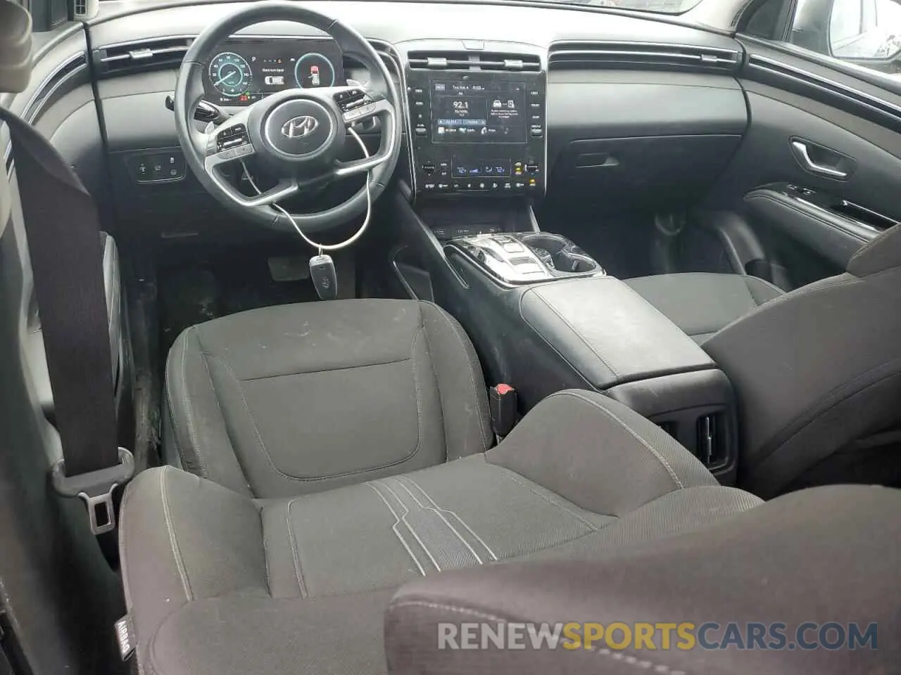 8 Фотография поврежденного автомобиля KM8JFCA13NU049605 HYUNDAI TUCSON 2022