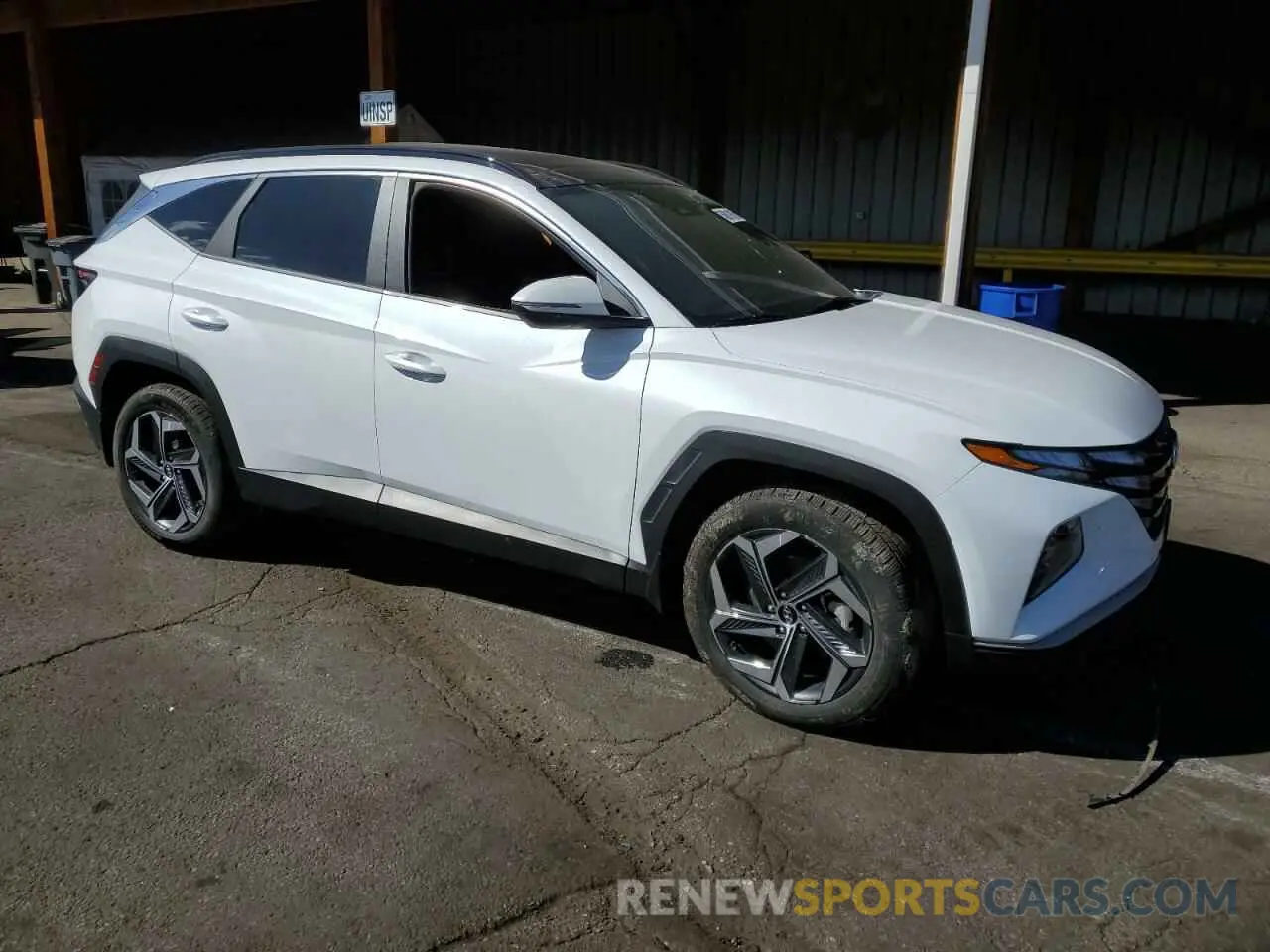 4 Фотография поврежденного автомобиля KM8JFCA14NU034238 HYUNDAI TUCSON 2022