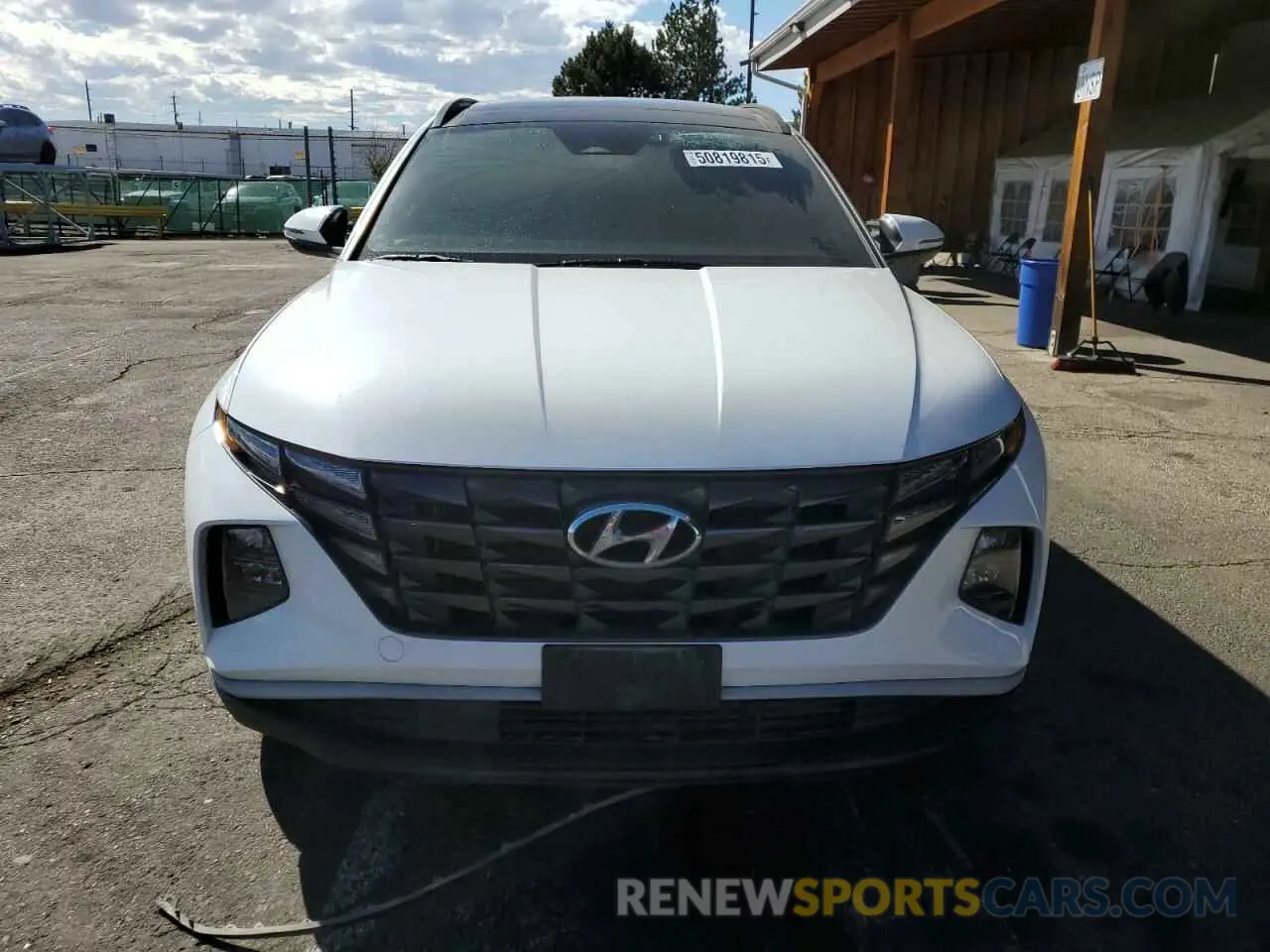 5 Фотография поврежденного автомобиля KM8JFCA14NU034238 HYUNDAI TUCSON 2022