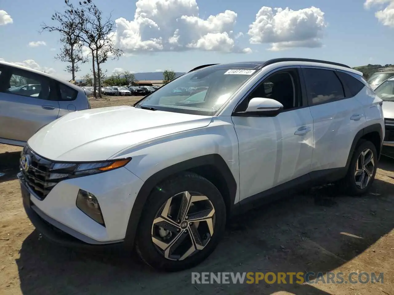 1 Photograph of a damaged car KM8JFCA14NU034255 HYUNDAI TUCSON 2022