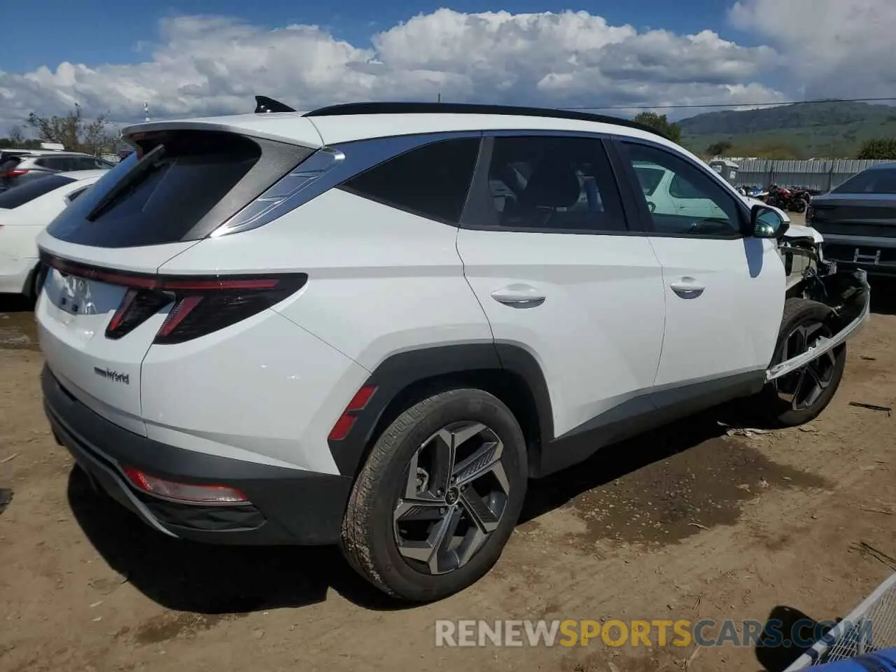 3 Photograph of a damaged car KM8JFCA14NU034255 HYUNDAI TUCSON 2022