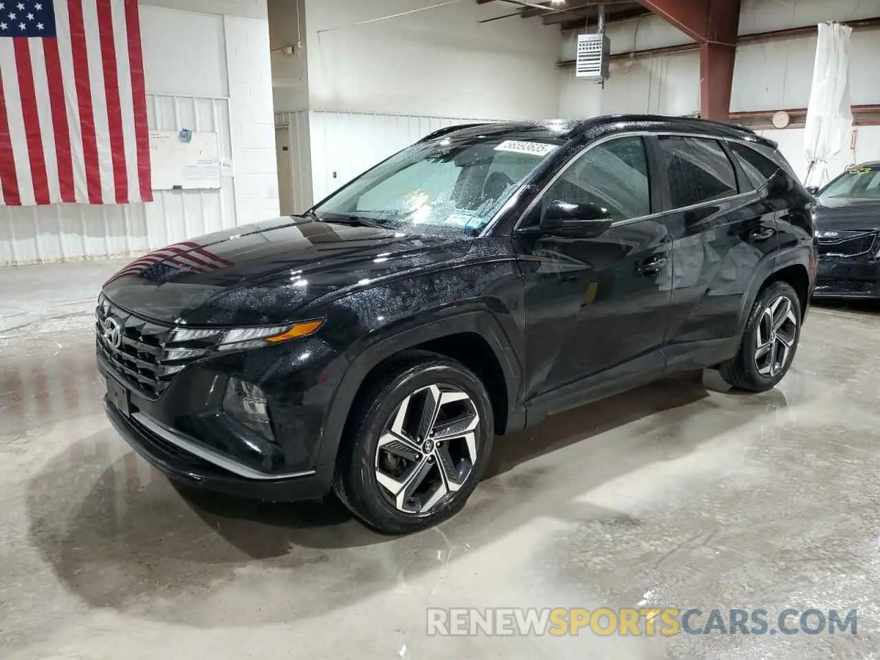 1 Фотография поврежденного автомобиля KM8JFCA18NU049440 HYUNDAI TUCSON 2022