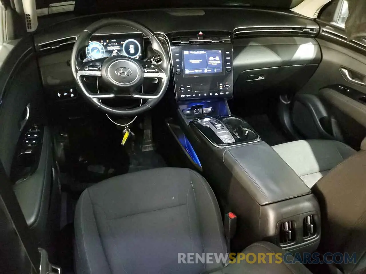 8 Фотография поврежденного автомобиля KM8JFCA18NU049440 HYUNDAI TUCSON 2022