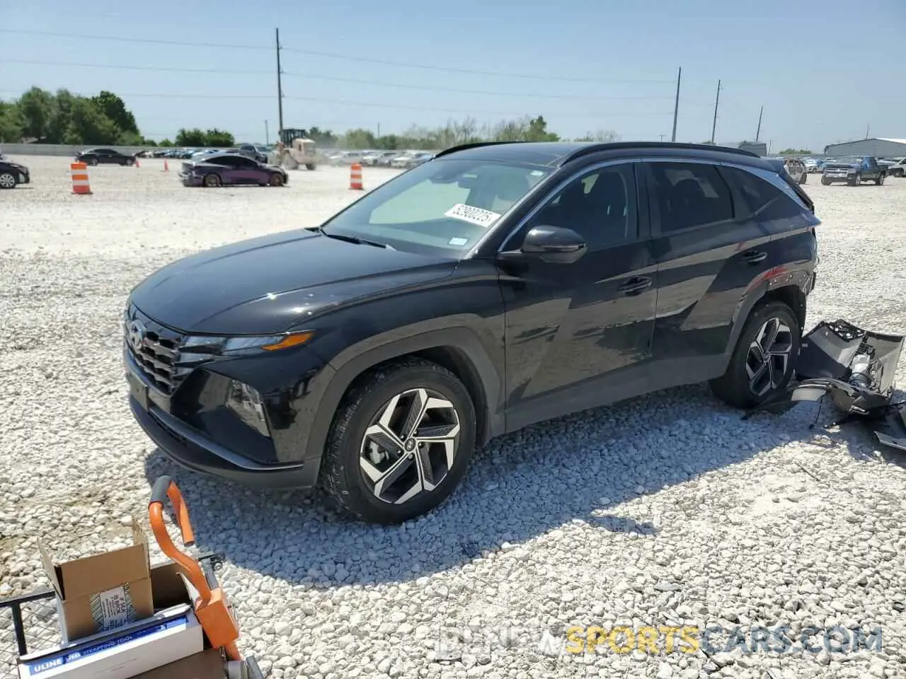 1 Photograph of a damaged car KM8JFCA19NU067350 HYUNDAI TUCSON 2022