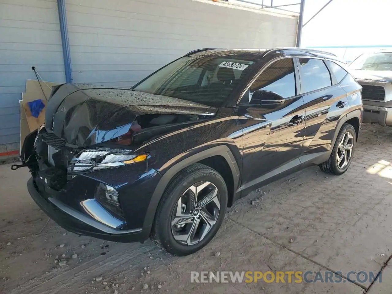 1 Photograph of a damaged car KM8JFCA19NU074587 HYUNDAI TUCSON 2022